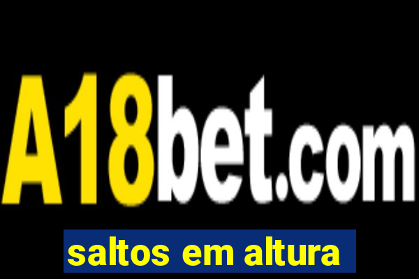 saltos em altura
